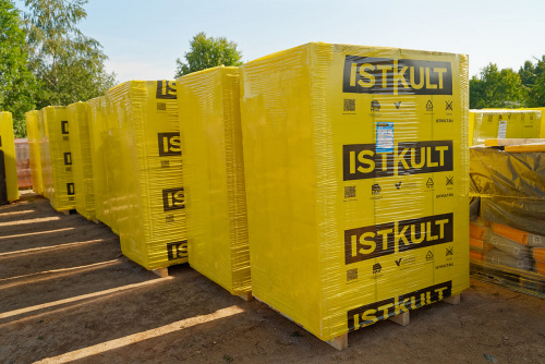 Газобетонные блоки Istkult Егорьевск D500 625х300х250 стеновые