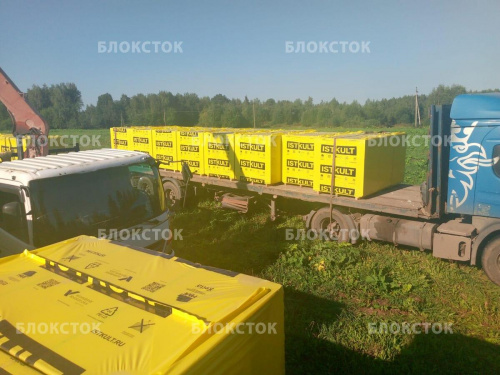 Газобетонные блоки Istkult D500 625х750х150 Jumbo перегородочные