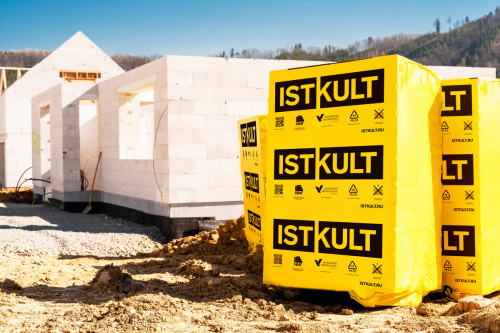 Газобетонные блоки Istkult  D500 625х250х375 стеновые