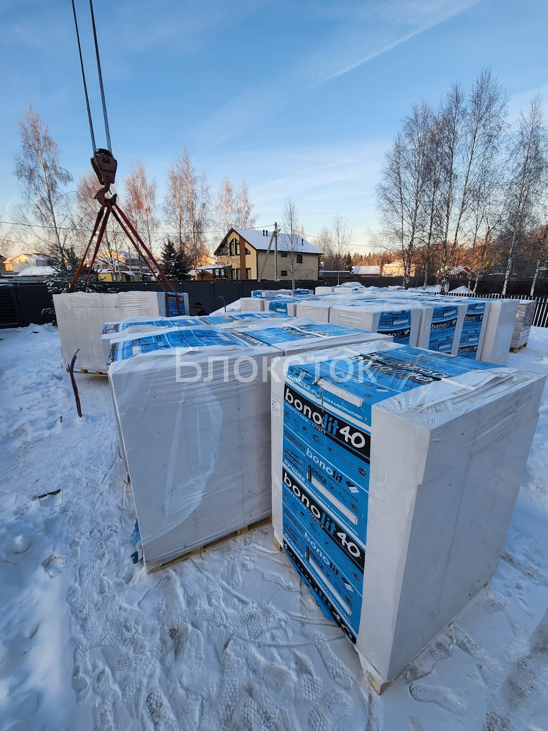 Газобетонные блоки Бонолит Дмитров D500 625х200х300 стеновые